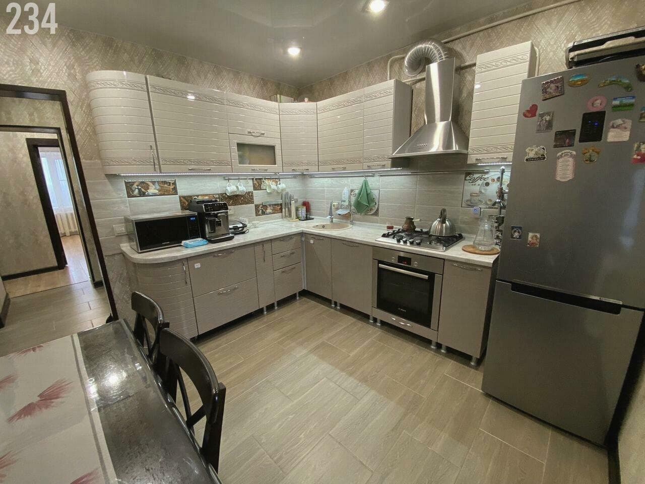 3-к квартира, 76,8 м², 5/5 эт.